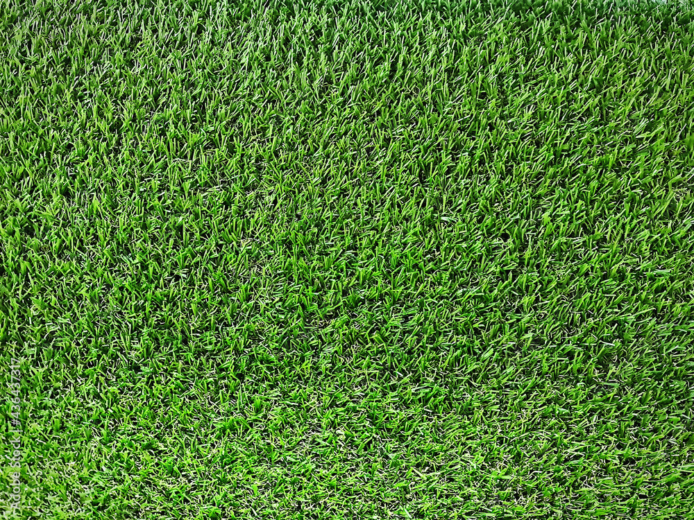 Obraz premium Full Frame Background of Green Artificial Grass Lawn