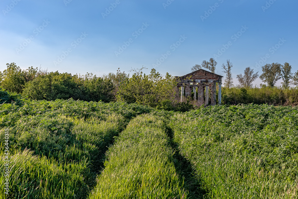 Kikinda, Serbia - May 04, 2021: The Mavrokordato summer house, also known as 