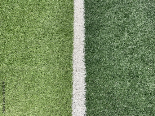 Various views of artificial turf soccer stadium
