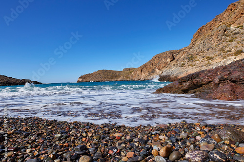 Cala Cerrada. Costa de Cartagena (Murcia)