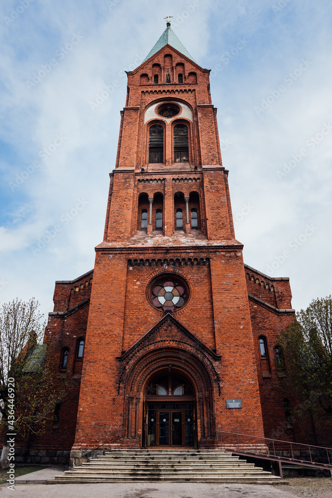 Orthodox Church of the Archangel Michael (former Protestant reform church of Insterburg, 1890) in Chernyakhovsk, Kaliningrad region
