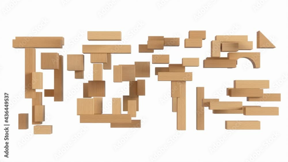 Wood Blocks Build Text TOYS Wood Blocks Build Text TOYS