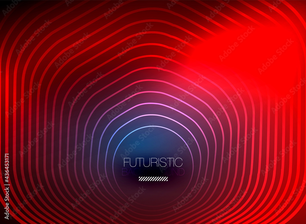 Neon color square shape lines abstract background. Shiny magic energy and motion concept, vector abstract wallpaper background Neon color square shape lines abstract background. Shiny magic energy and motion concept, vector abstract wallpaper background