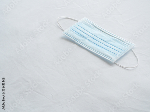 Face mask on white background