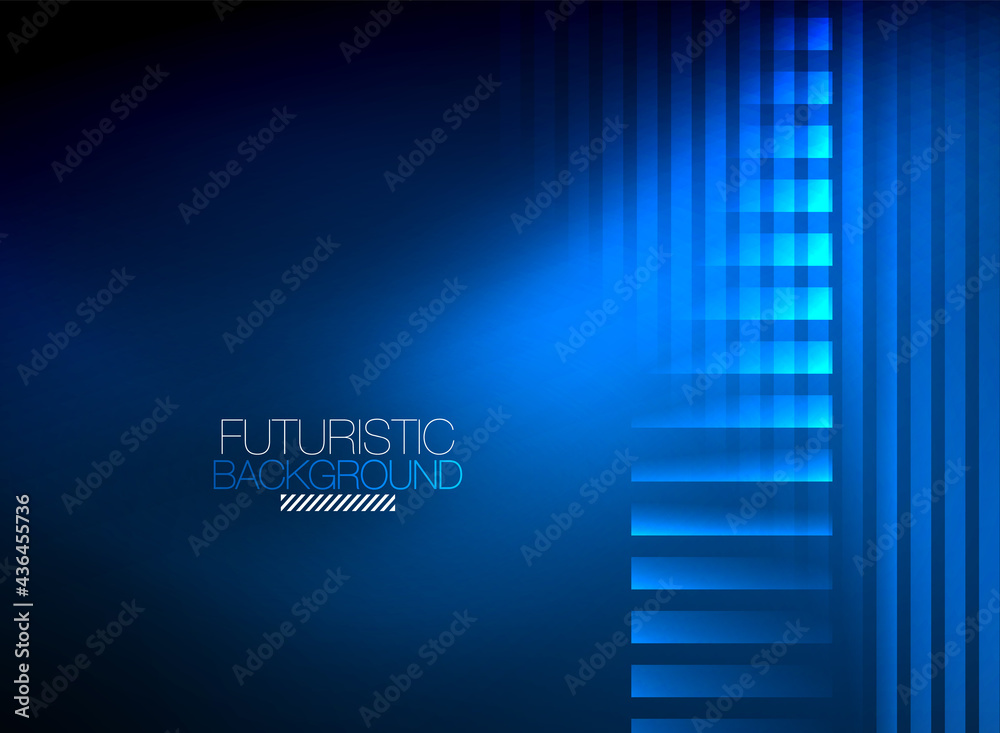 Bright neon color techno abstract background, shiny glowing neon lines in the dark background Bright neon color techno abstract background, shiny glowing neon lines in the dark background