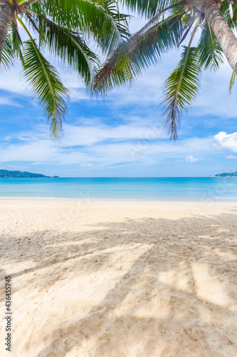 Patong beach in Phuket, Thailand. Phuket. © gamjai