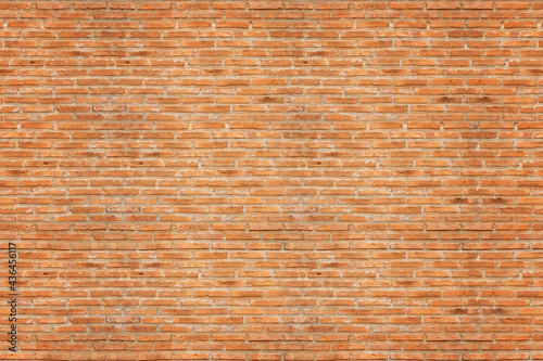 Obraz na płótnie Red brick wall for textured and background w salonie