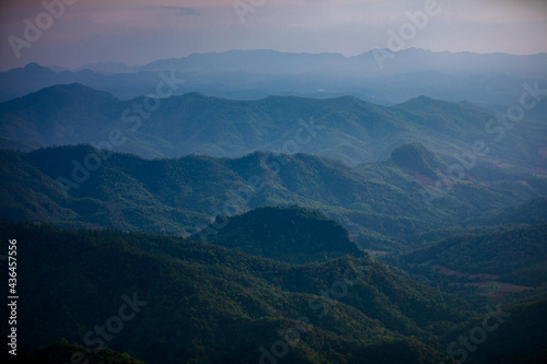landscape with clouds