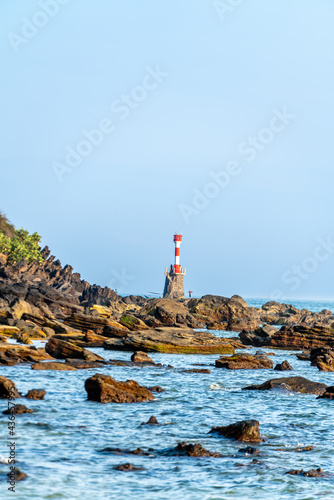 The beach at Weizhou Island in Beihai, Guangxi, China photo