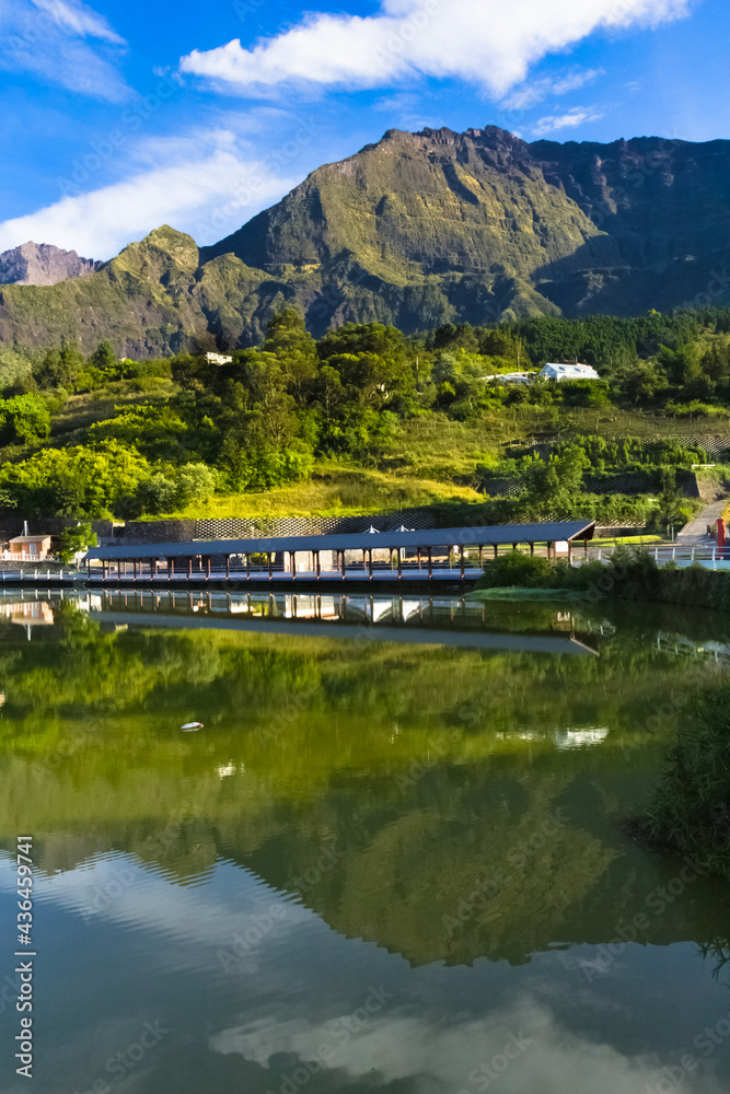 Obraz premium Cirque de Cilaos, île de la Réunion 