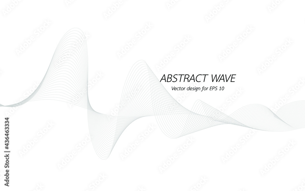 Abstract wave design geometric pattern. Background digital technology line frequency, smooth stripe, color tone white gray and black. Graphic element concept with copy space, crypto currency. Vector. Abstract wave design geometric pattern. Background digital technology line frequency, smooth stripe, color tone white gray and black. Graphic element concept with copy space, crypto currency. Vector.