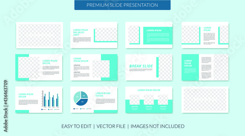 minimal slides presentation template