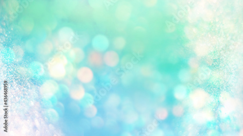 【4K 3840×2160】水色から新緑へ　pale blue　pale green　gradation