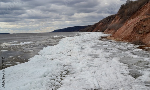 ice drift volga river
