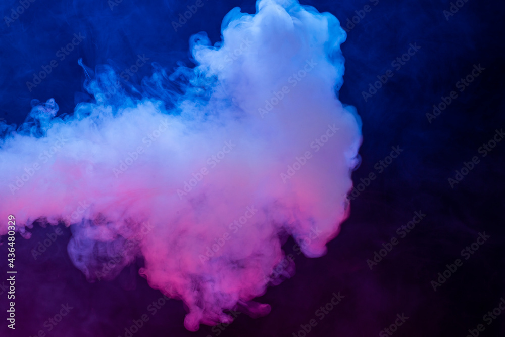 Cloud of vapor. Smoke on dark background Cloud of vapor. Smoke on dark background