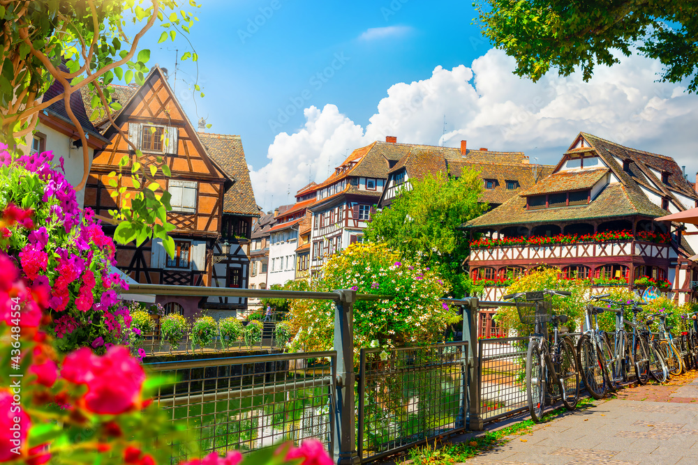 Houses on river