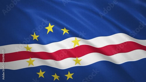Wallpaper Mural Cape Verde . Waving Flag Video Background Torontodigital.ca