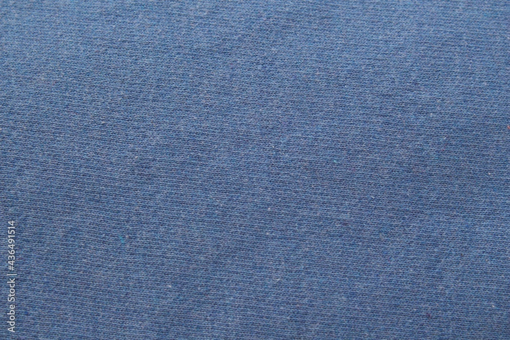 Blue fabric texture background. Textile background with copy space. Space for text. Blue fabric texture background. Textile background with copy space. Space for text.