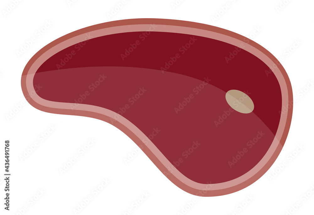 Beef Meat Steak Icons Set. Vector illustration Beef Meat Steak Icons Set. Vector illustration