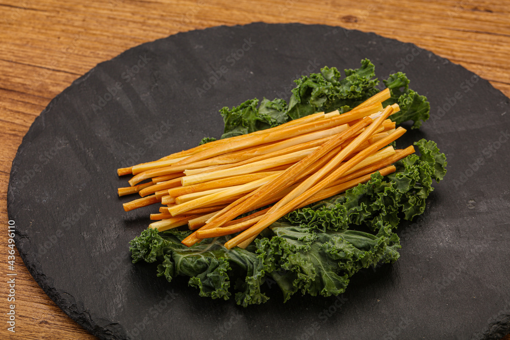 Chechel cheese sticks over board Chechel cheese sticks over board