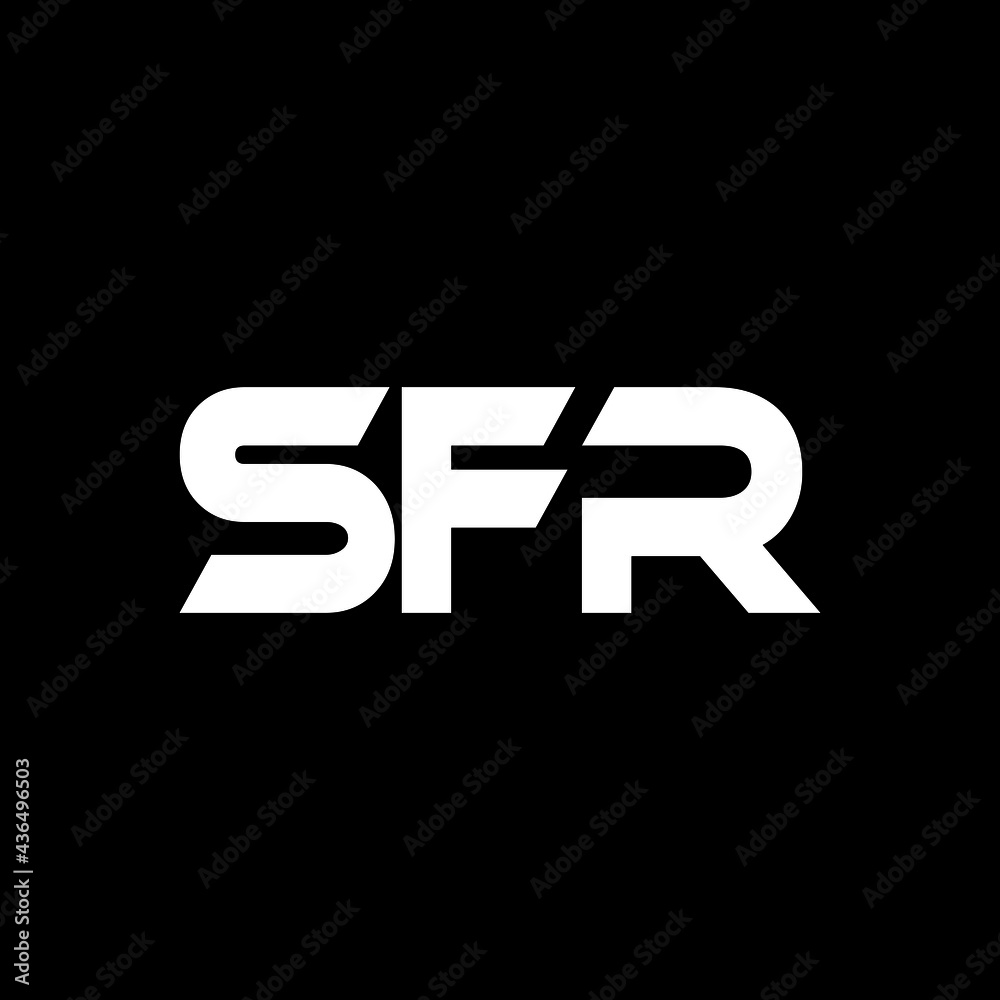 SFR letter logo design with black background in illustrator, vector logo modern alphabet font overlap style. calligraphy designs for logo, Poster, Invitation, etc.
SFR letter logo design with black background in illustrator, vector logo modern alphabet font overlap style. calligraphy designs for logo, Poster, Invitation, etc.