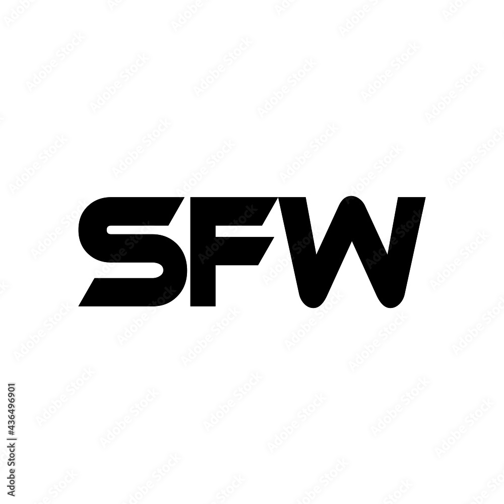 SFW letter logo design with white background in illustrator, vector logo modern alphabet font overlap style. calligraphy designs for logo, Poster, Invitation, etc.
SFW letter logo design with white background in illustrator, vector logo modern alphabet font overlap style. calligraphy designs for logo, Poster, Invitation, etc.