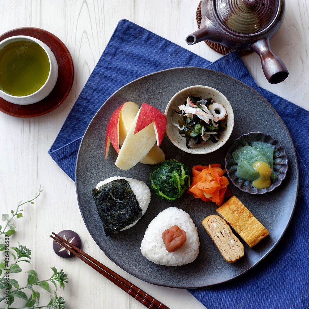 オシャレな和食のワンプレート Stock Photo Adobe Stock