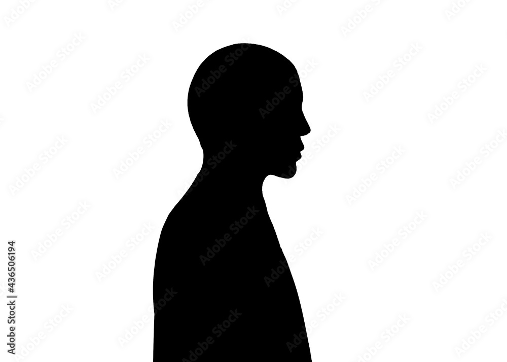 silhouette of a person