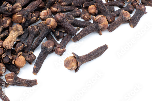 Fototapeta Naklejka Na Ścianę i Meble -  Dry spice Clove isolated on white background