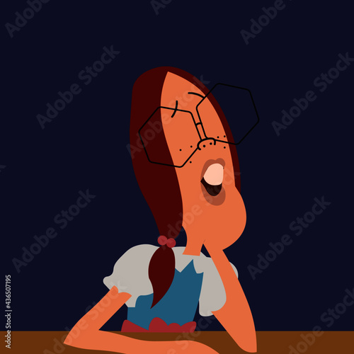 Personaje Gretchen Grundler de "La Banda del Patio"