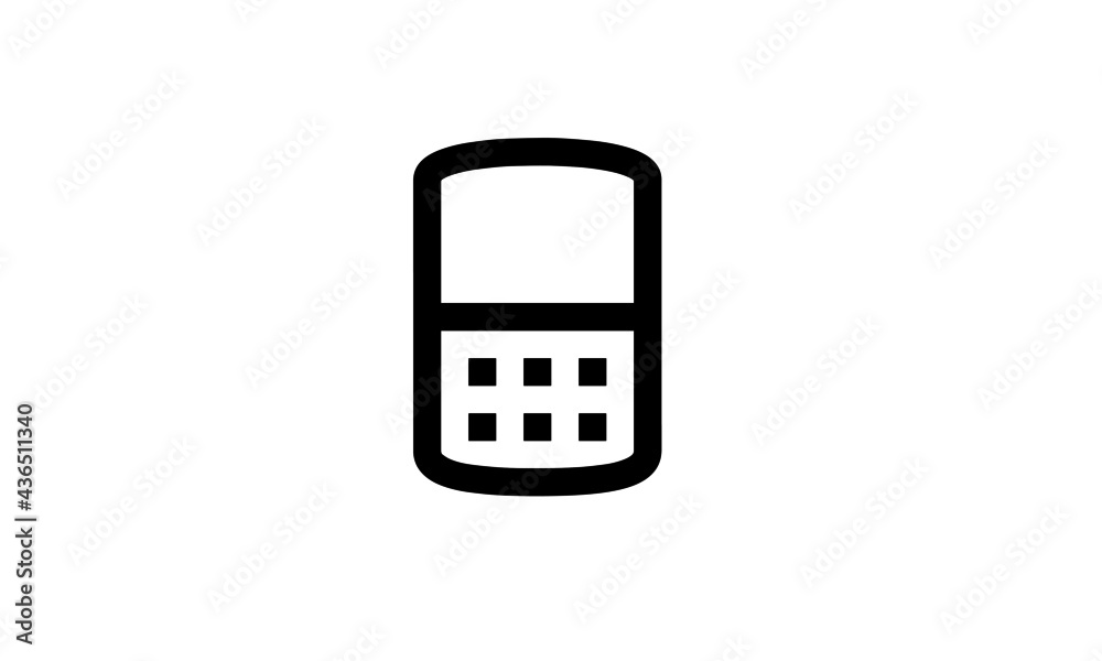 phone vector icon outline style with white background perfect pixel phone vector icon outline style with white background perfect pixel
