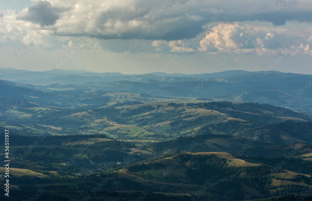 green hills and clouds green hills and clouds