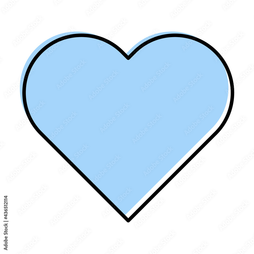 Heart icon, love vector symbol isolated on white bacground. Valentine graphic sign Heart icon, love vector symbol isolated on white bacground. Valentine graphic sign
