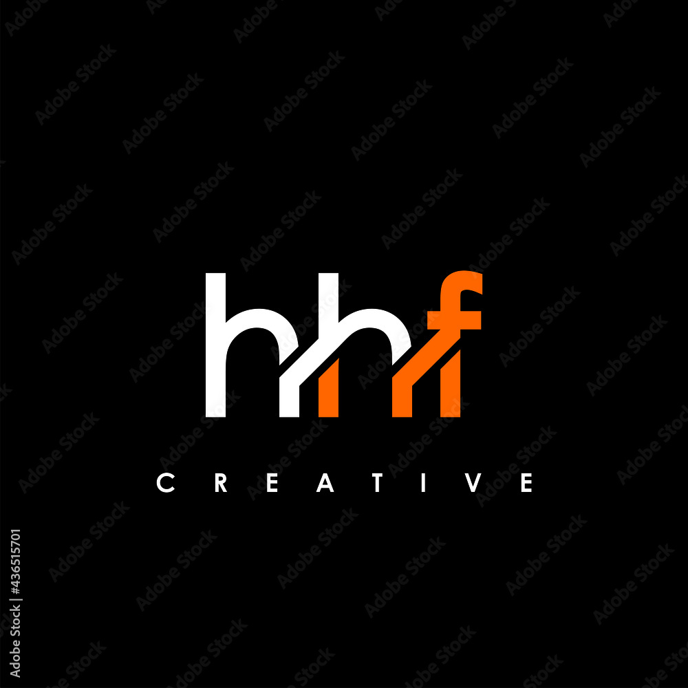 HHF Letter Initial Logo Design Template Vector Illustration HHF Letter Initial Logo Design Template Vector Illustration