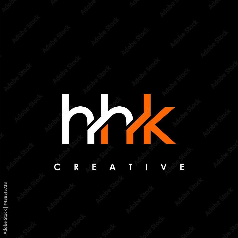 HHK Letter Initial Logo Design Template Vector Illustration HHK Letter Initial Logo Design Template Vector Illustration