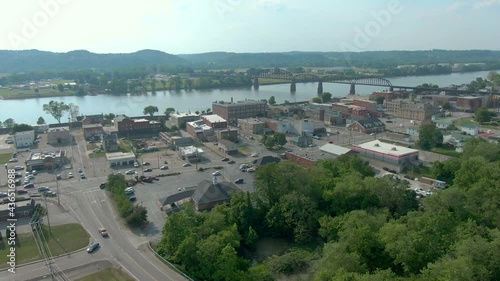 Point Pleasant, WV Aerial 4K
