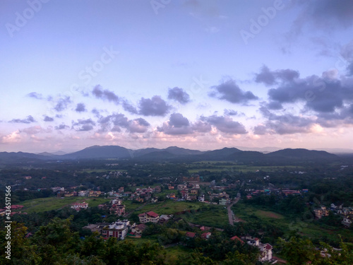 scenic view from the mountains © Gopichand