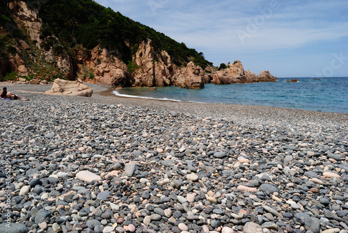 Veduta della spiaggia di Cala Tinnari photo