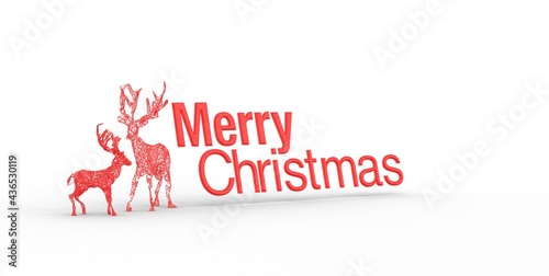 merry christmas card modern...