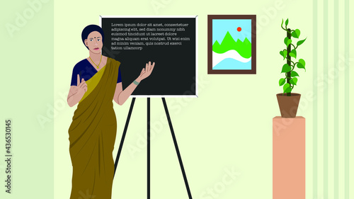 Teacher Class room  - Indian
