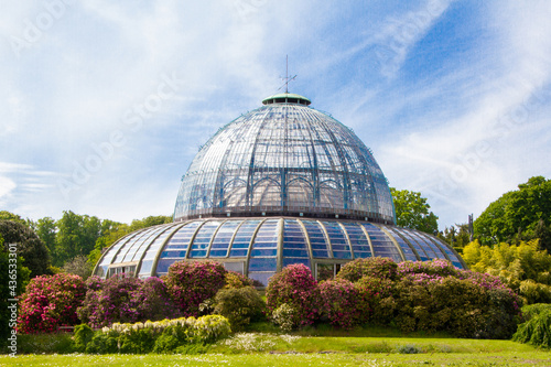 Belgium, Brussels, Royal Greenhouses of Laeken