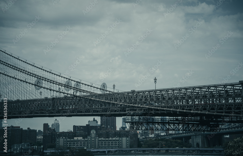 Obraz premium city bridge city