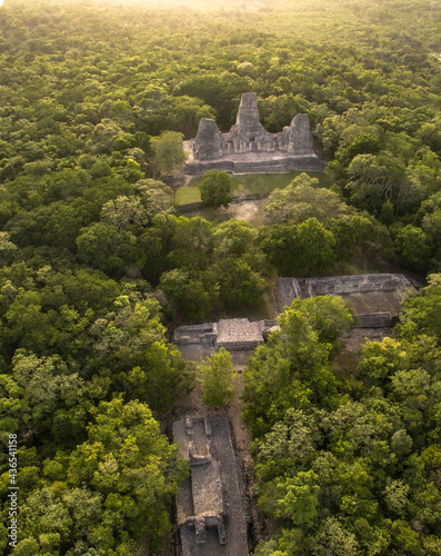 Calakmul ancient mayan ruins