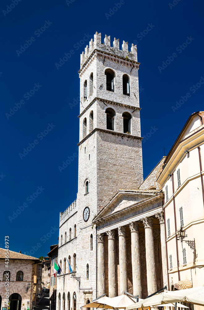 Torre del Popolo in Assisi, Italy