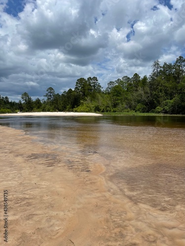 Canvas Print Blackwater River State Park Florida