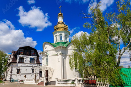 Saviour-Transfiguration Mhar Monastery near Lubny in Poltava region, Ukraine photo