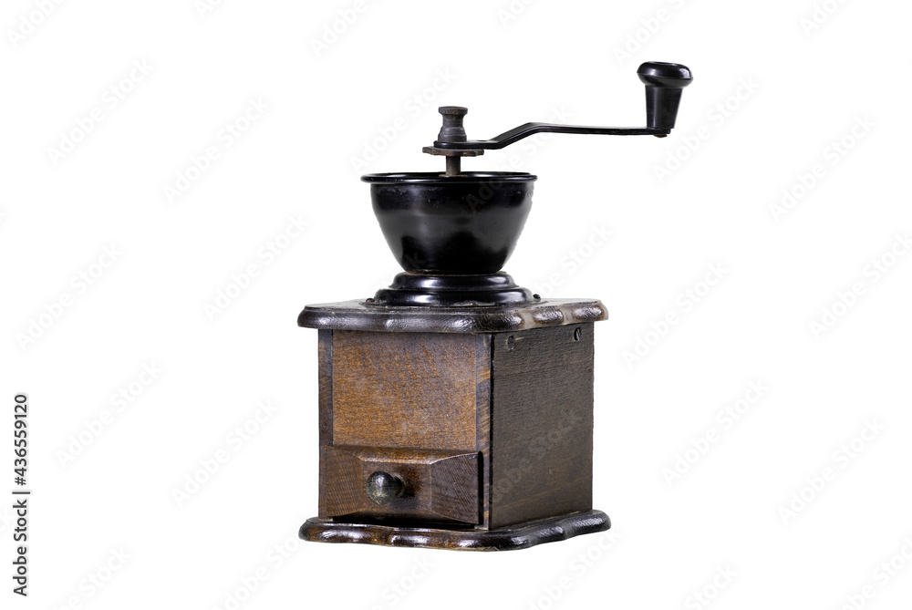Coffee and pepper grinder. Kitchen accessories used in the household. Coffee and pepper grinder. Kitchen accessories used in the household.