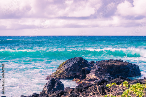 Oceanfront, Shipwreck Cove, Kauai photo