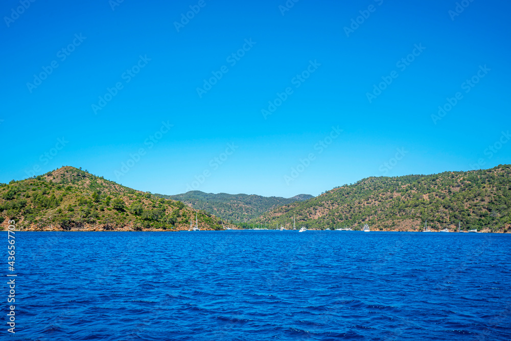 Gocek is famous for its natural beauty and crystal clear sea among the sailors not only in Turkey but also abroad, is surrounded by 12 islands in Turkey Gocek is famous for its natural beauty and crystal clear sea among the sailors not only in Turkey but also abroad, is surrounded by 12 islands in Turkey
