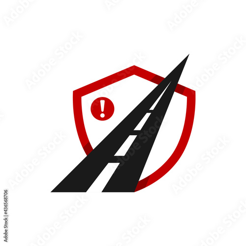 highway emblem logo design